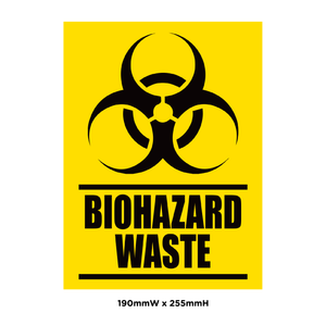 Biohazard Sticker