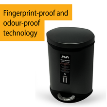 Load image into Gallery viewer, Compact pedal trash bin with fingerprint-resistant finish and odor-control design for cleaner, fresher use
