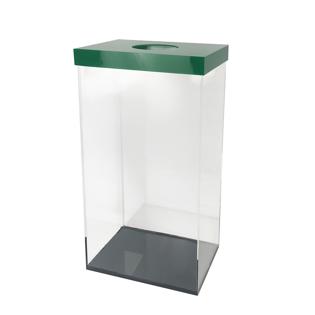 Ausko Transparent Recycling Bin – Ausko Pte Ltd