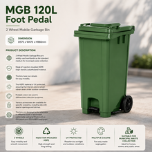 Load image into Gallery viewer, MGB 120L Foot Pedal