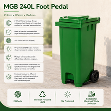 Load image into Gallery viewer, MGB 240L Foot Pedal