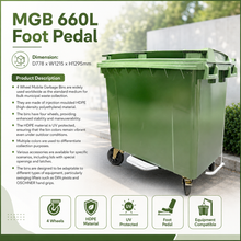 Load image into Gallery viewer, MGB 660L Foot Pedal