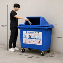 Load image into Gallery viewer, MGB 660L Turbo Lid Recycling