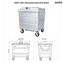 Load image into Gallery viewer, MGB 1100L Galvanized Steel (Full Steel)