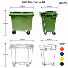 Load image into Gallery viewer, MGB 660L Foot Pedal