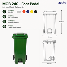 Load image into Gallery viewer, MGB 240L Foot Pedal