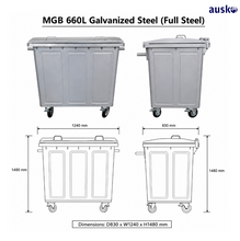 Load image into Gallery viewer, MGB 660L Galvanized Steel (Full Steel)
