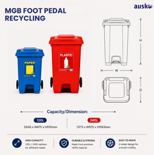 Load image into Gallery viewer, MGB Foot Pedal Recycling