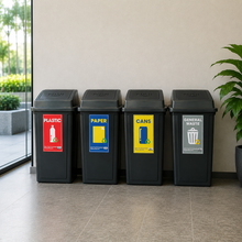 Load image into Gallery viewer, Swing Top Recycling Bin