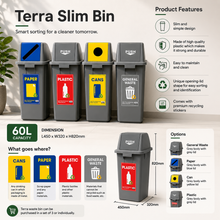 Load image into Gallery viewer, Terra Slim Bin