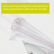 Load image into Gallery viewer, Heavy-duty trash bags with tear-resistant, leak-proof and puncture-resistant design, durable garbage liners for strong waste containment