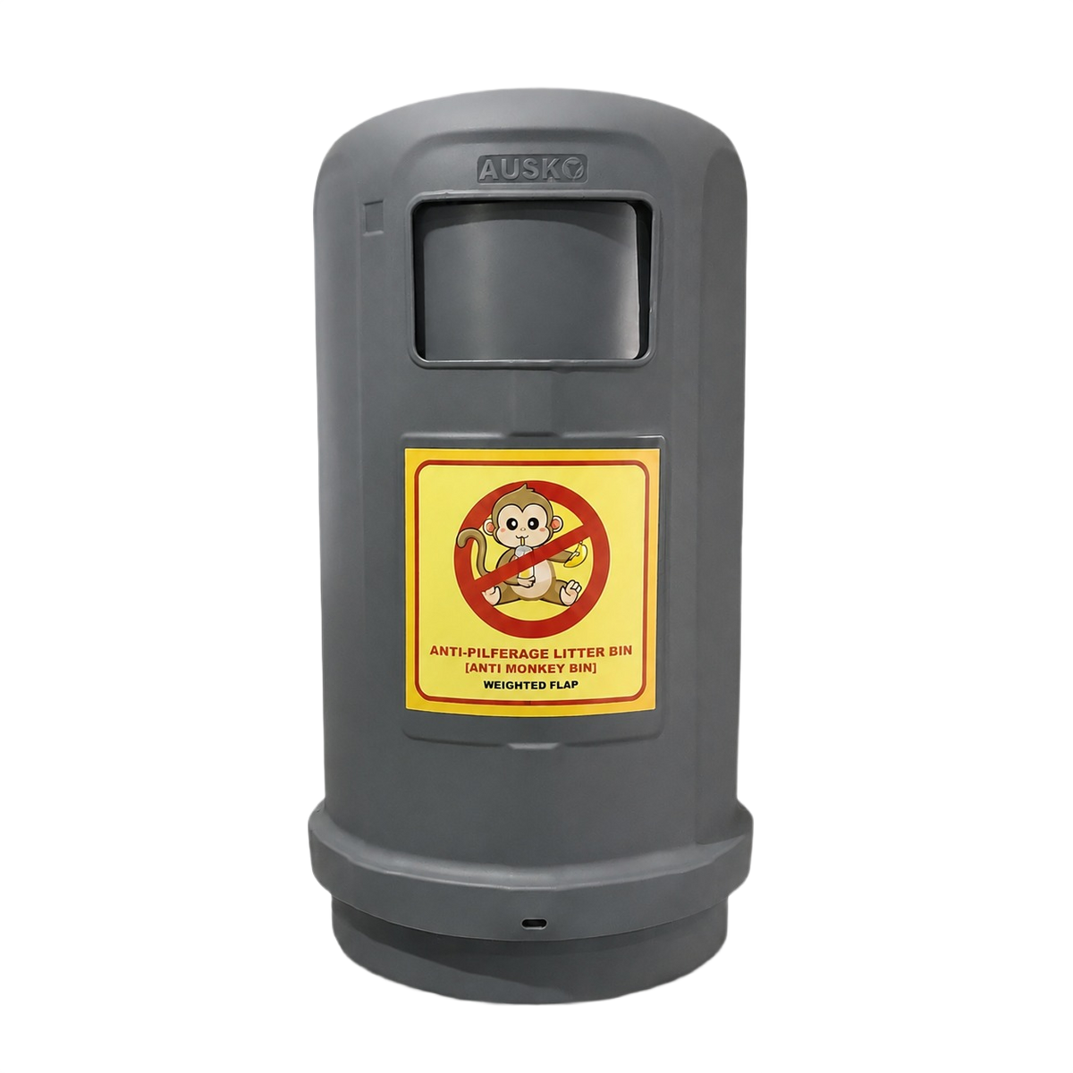 Big Buddy Bin | Outdoor Plastic Waste Bin | Ausko – Ausko Pte Ltd