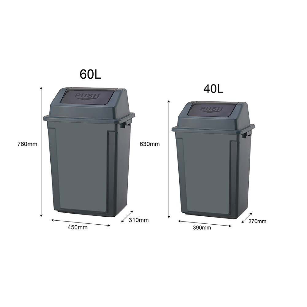 Ausko Swing Top Trash Bin | Ausko – Ausko Pte Ltd