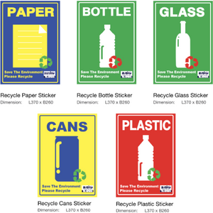 Recycling Sticker V1 Ausko Pte Ltd
