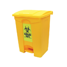 Load image into Gallery viewer, Step On Bin w/ Biohazard Sticker Ausko Pte Ltd
